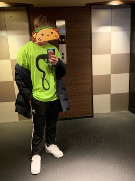 「STYLE」｜「アイテム（その他アウター）」を使った、zerocoxoさん（メンズ・172cm）の冬コーディネート