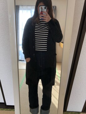 くうちやんさん（レディース・159cm）の冬コーディネート