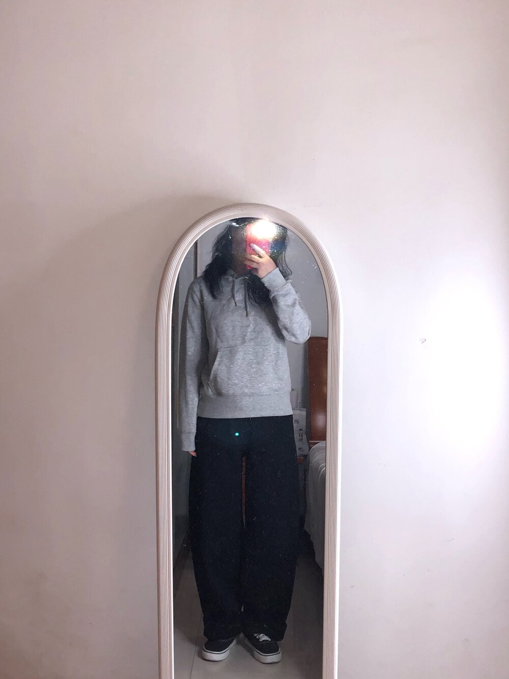 「ootd」｜「UNIQLOのアイテム（チノパンツ、ブラック系）」を使った、小个子Wnaさん（レディース・155cm）の秋コーディネートの1枚目の写真