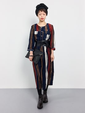 yukiさん(レディース・152cm)の冬コーディネート