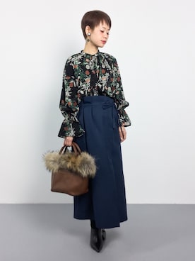 yukiさん（レディース・152cm）の冬コーディネート