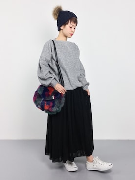 yukiさん（レディース・152cm）の冬コーディネート