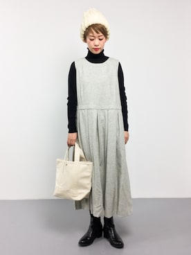 yukiさん(レディース・152cm)の冬コーディネート