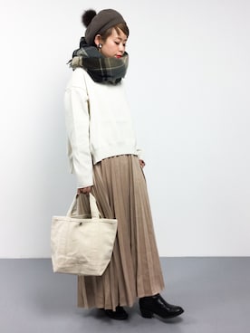 yukiさん（レディース・152cm）の冬コーディネート