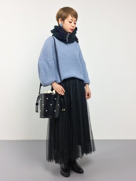 yukiさん（レディース・152cm）の冬コーディネート