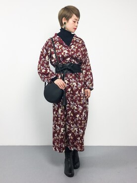 yukiさん（レディース・152cm）の冬コーディネート