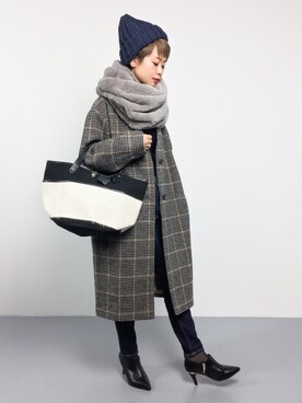 yukiさん（レディース・152cm）の冬コーディネート