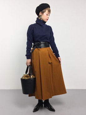 yukiさん（レディース・152cm）の冬コーディネート