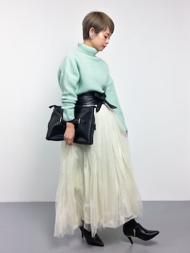 yukiさん（レディース・152cm）の冬コーディネート