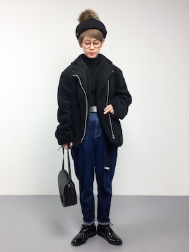 yukiさん(レディース・152cm)の冬コーディネート