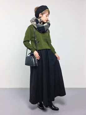 yukiさん(レディース・152cm)の冬コーディネート