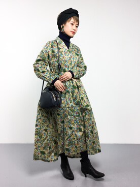 yukiさんの「【Morris & Sons】ジーロンラムタートルネックセーター　WOMEN」を使ったコーディネート
