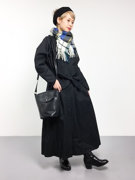 yukiさん(レディース・152cm)の冬コーディネート