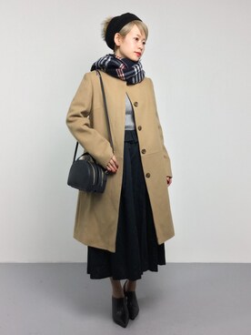 yukiさん(レディース・152cm)の冬コーディネート