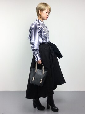 yukiさん(レディース・152cm)の冬コーディネート