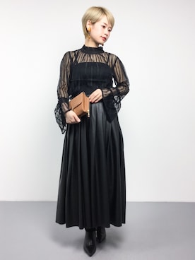 yukiさん（レディース・152cm）の冬コーディネート