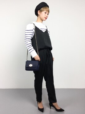 yukiさんの「スクエアショルダーバッグ【PLAIN CLOTHING】」を使ったコーディネート