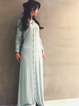 「BLACK GOLD（ブラックゴールド）のアイテム」を使った、chanöさん（レディース・162cm）の春コーディネート