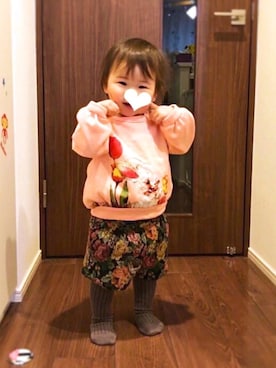 なな✿こうさん（キッズ・70cm）の冬コーディネート