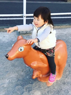 なな✿こうさん（キッズ・80cm）の冬コーディネート