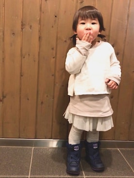 なな✿こうさん(キッズ・90cm)の春コーディネート