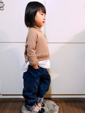 なな✿こうさん（キッズ・100cm）の冬コーディネート