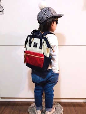 なな✿こうさん（キッズ・100cm）の冬コーディネート