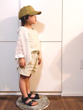 なな✿こうさん（キッズ・100cm）の夏コーディネート