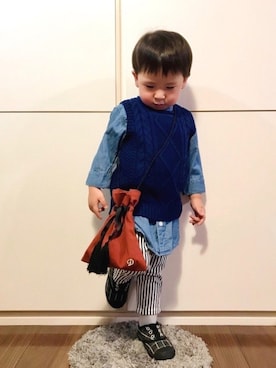 なな✿こうさん（キッズ・100cm）の秋コーディネート