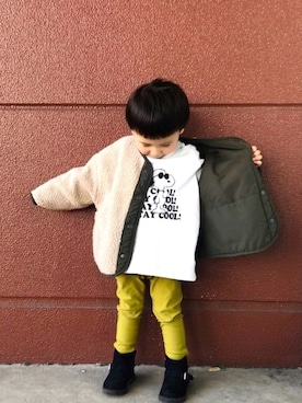 なな✿こうさん(キッズ・110cm)の冬コーディネート