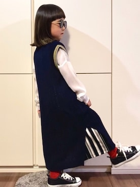 なな✿こうさん(キッズ・110cm)の春コーディネート