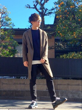 るるさん（メンズ・170cm）の冬コーディネート