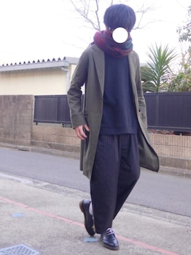 るるさん(メンズ・170cm)の冬コーディネート