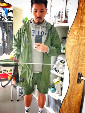 「goslowcaravan」｜「アイテム（その他）」を使った、Alexchenさん（メンズ・173cm）の春コーディネート