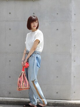 ISHIZAWAさん（レディース・164cm）の夏コーディネート