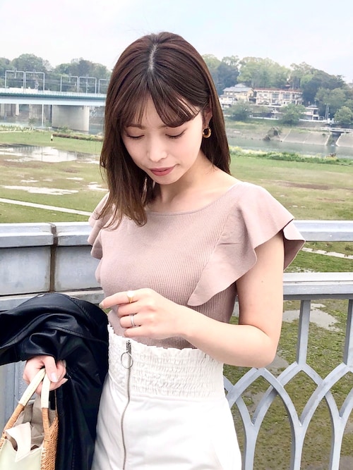 Mercuryduo児玉亜由美さんのニット セーターを使ったコーディネート Zozotown