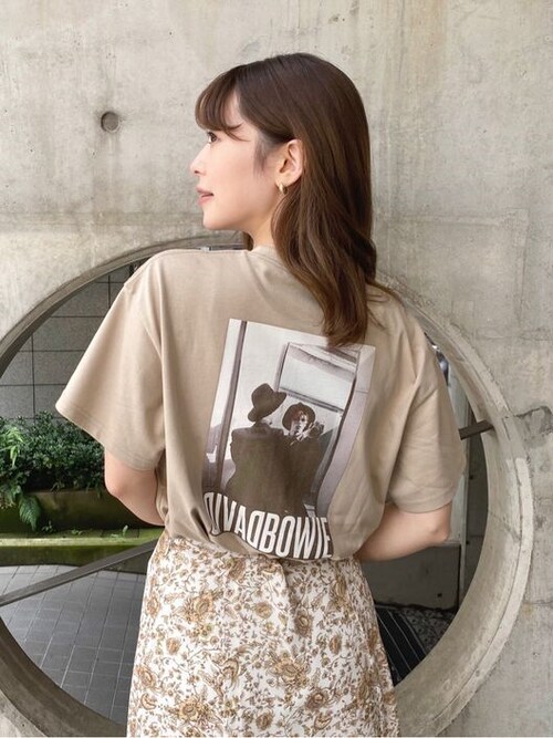 MERCURYDUO児玉亜由美さんのTシャツ/カットソーを使ったコーディネート