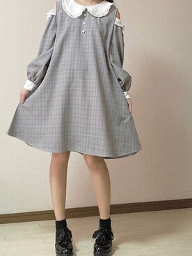 グレンチェックワンピース の人気ファッションコーディネート Wear グレンチェックワンピース の人気ファッションコーディネート Wear