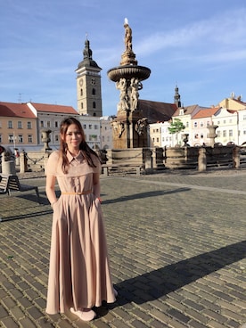 「Czech」｜Apple Linさん（レディース・162cm）の冬コーディネート