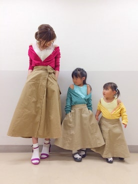 「archives（アルシーヴ）のアイテム（シューズ）」を使った、ゆんさん（レディース・165cm）の春コーディネート