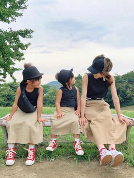 キャップを使った 耳当て付きキャップ のレディース人気ファッションコーディネート Wear