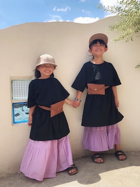 yunさん（キッズ・110cm）の秋コーディネート