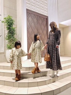 「BdeR（ビーデアール）のアイテム」を使った、ゆんさん（キッズ・110cm）の秋コーディネート