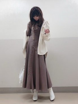 yunさん（レディース・165cm）の冬コーディネート