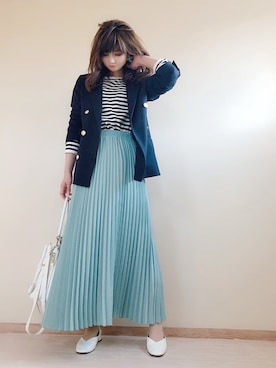 yunさん（レディース・165cm）の春コーディネート