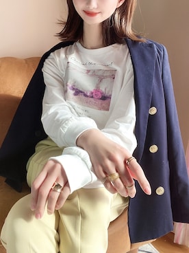 yunさん（レディース・165cm）の春コーディネート