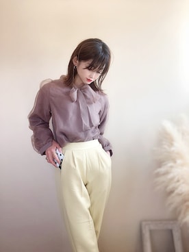 yunさん（レディース・165cm）の春コーディネート