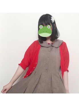 「sakishimatokyo（サキシマトーキョー）のアイテム（ヘアアクセサリー）」を使った、あゆこぴ 🐸さん（レディース・153cm）の夏コーディネート