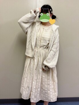 「sakishimatokyo（サキシマトーキョー）のアイテム（タンクトップ）」を使った、あゆこぴ 🐸さん（レディース・153cm）の春コーディネート
