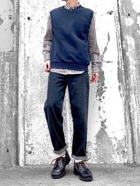 「平成最後のWEARISTAセンバツ」｜「アイテム（福袋/福箱）」を使った、hatahiroさん（メンズ・171cm）の春コーディネート
